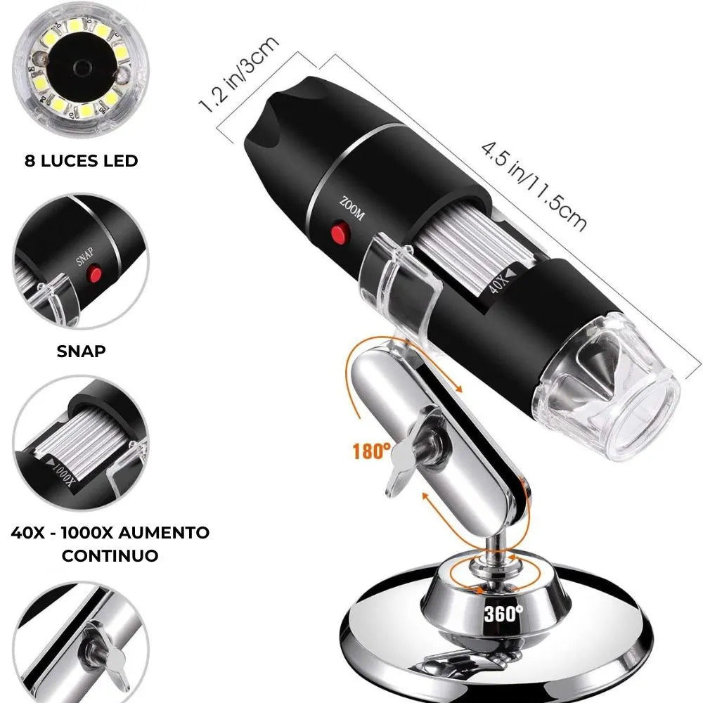 Microscopio Digital – Explora y Descubre