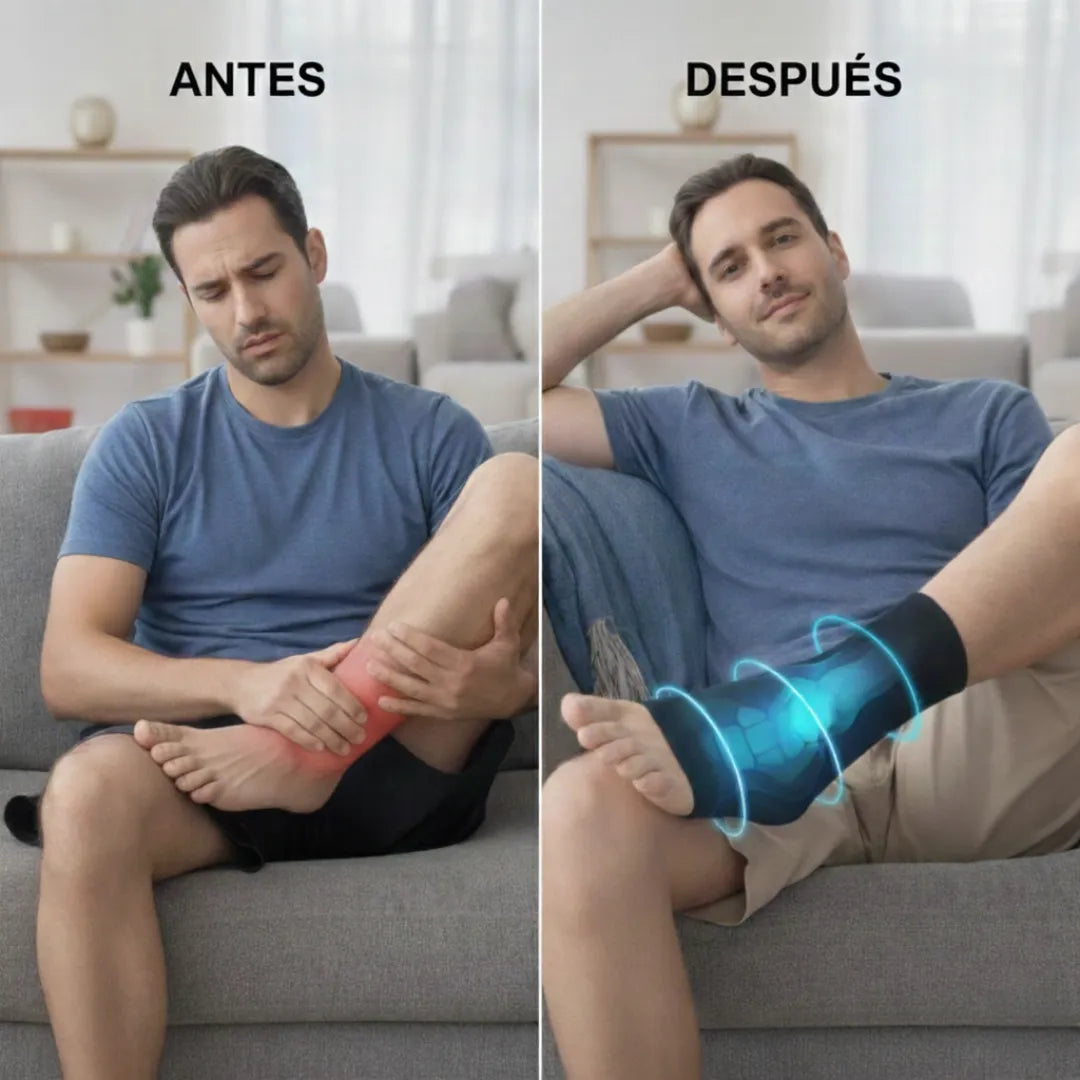 Alivio Instantáneo para Dolor de Pies y Tobillos | Terapia Frío/Calor