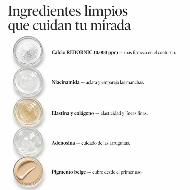 Dr.Melaxin Crema de Ojos: cubre ojeras y manchas desde el primer uso con calcio coreano