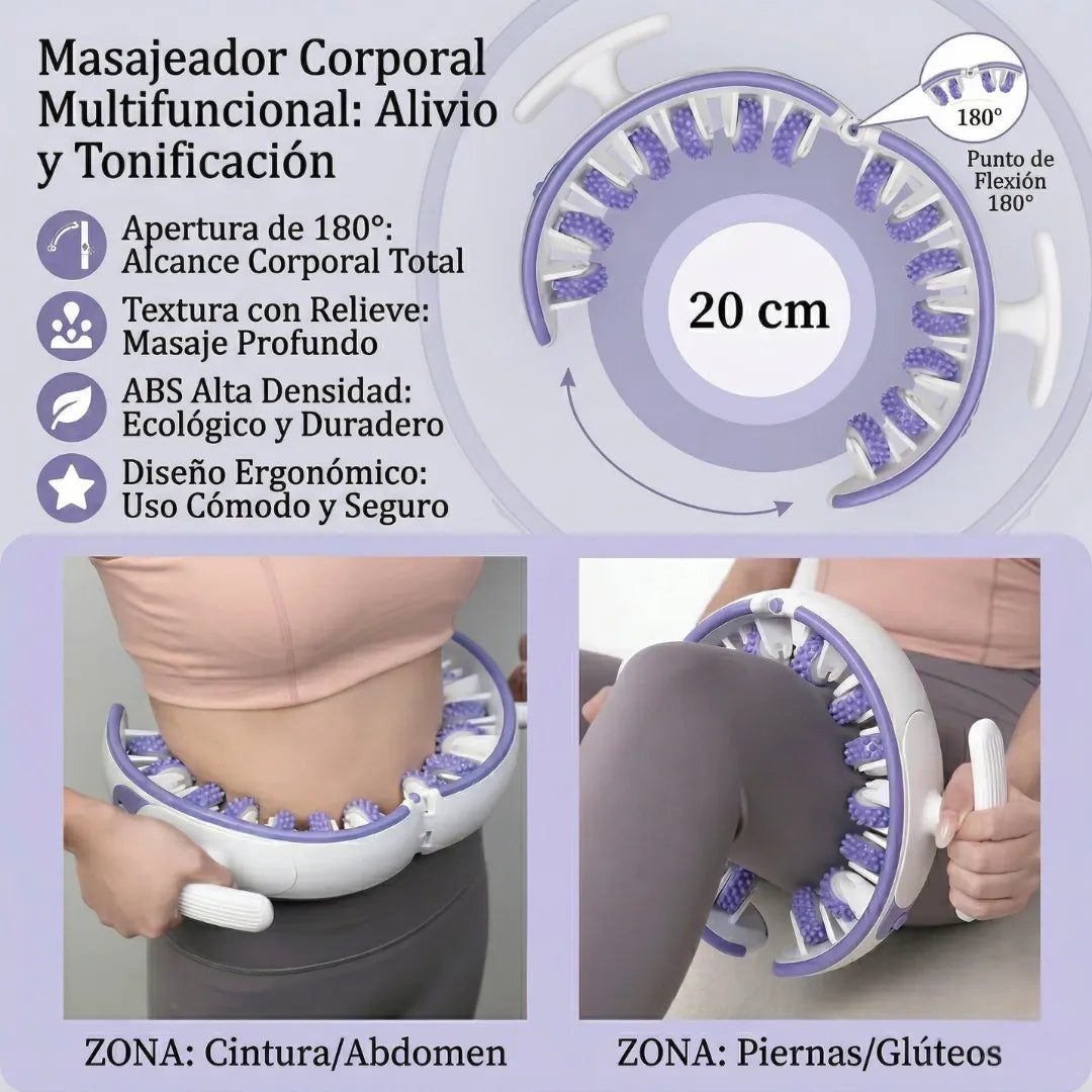 BodyFlow 360 - Masajeador Multifuncional