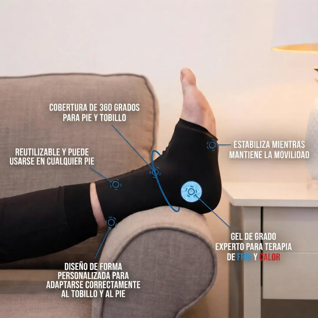 Alivio Instantáneo para Dolor de Pies y Tobillos | Terapia Frío/Calor