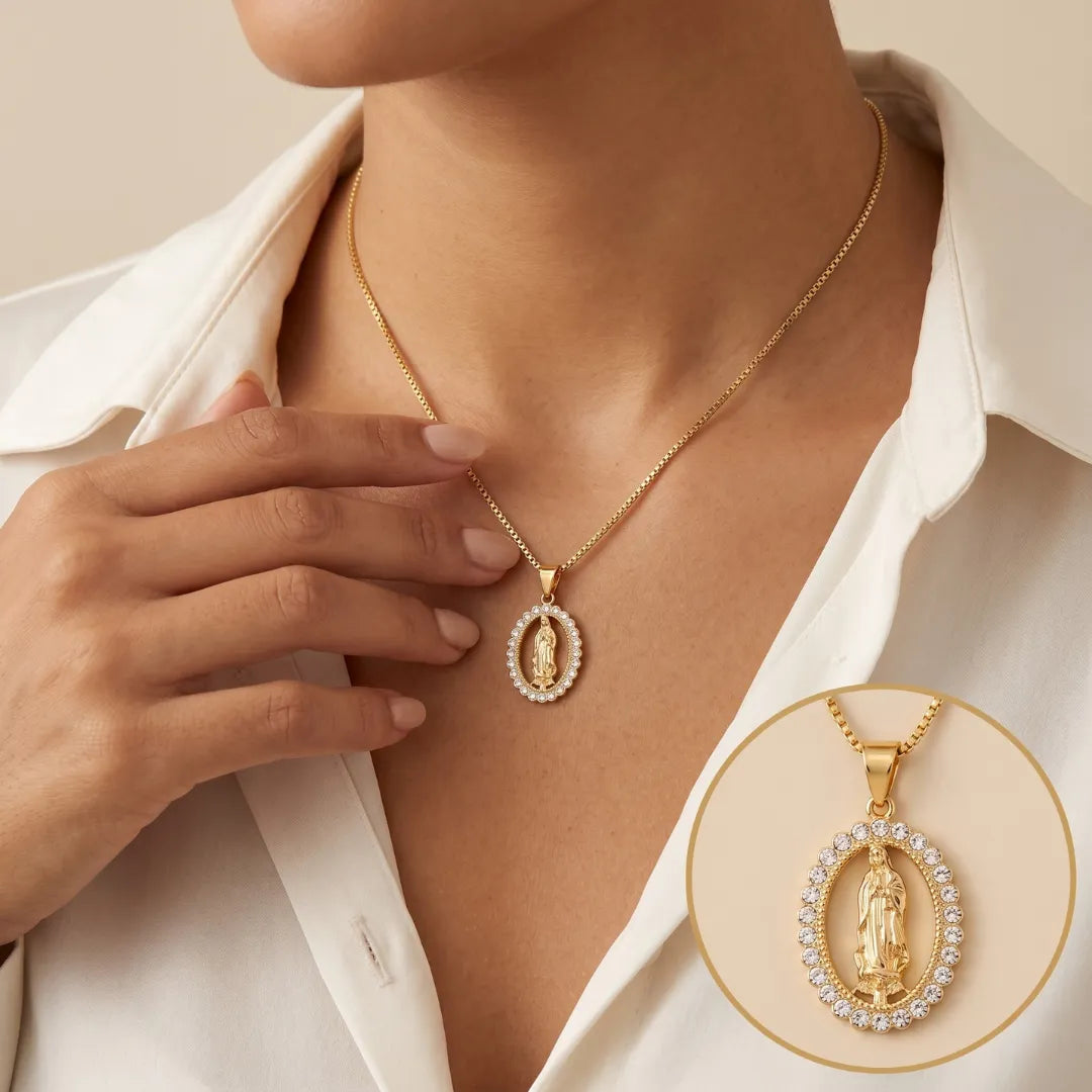 Collar Virgen de Guadalupe