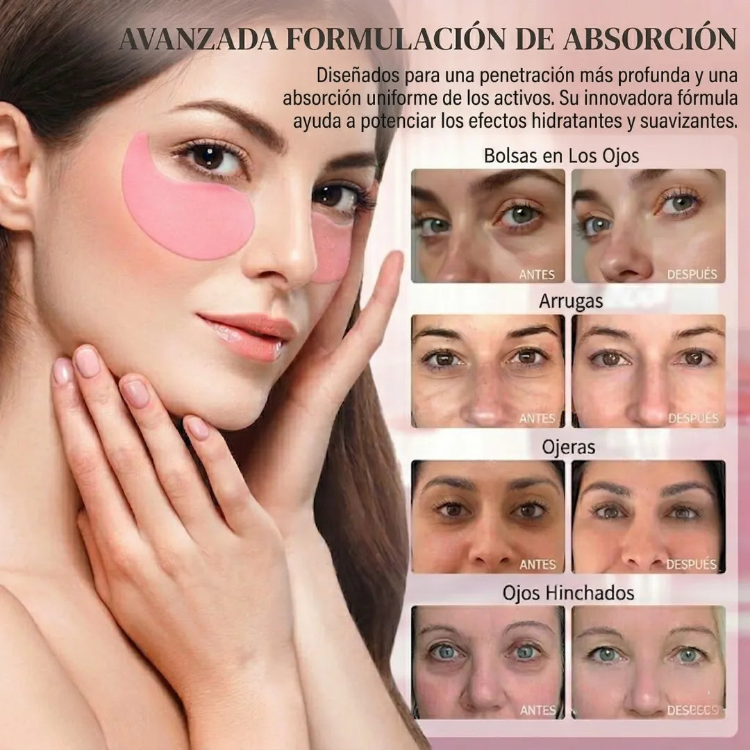 Pack x60 Parches de Colágeno para Ojeras