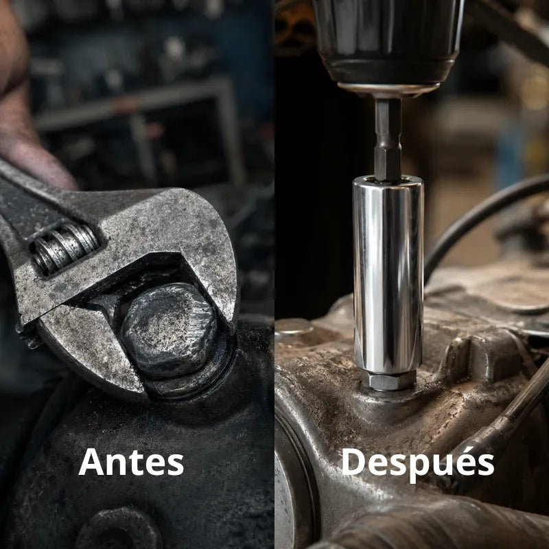 Copa Universal 54 Pines: afloja y aprieta cualquier tuerca o tornillo, se ajusta sola en segundos