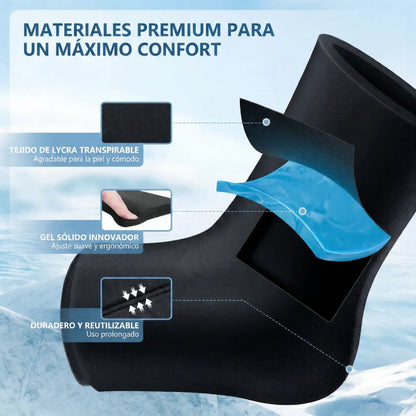 Alivio Instantáneo para Dolor de Pies y Tobillos | Terapia Frío/Calor