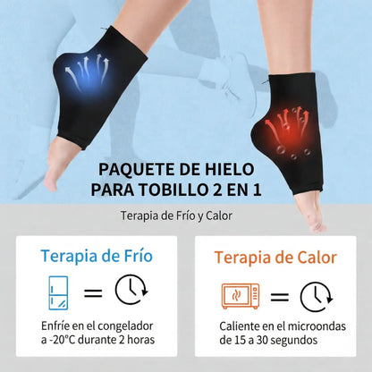 Alivio Instantáneo para Dolor de Pies y Tobillos | Terapia Frío/Calor