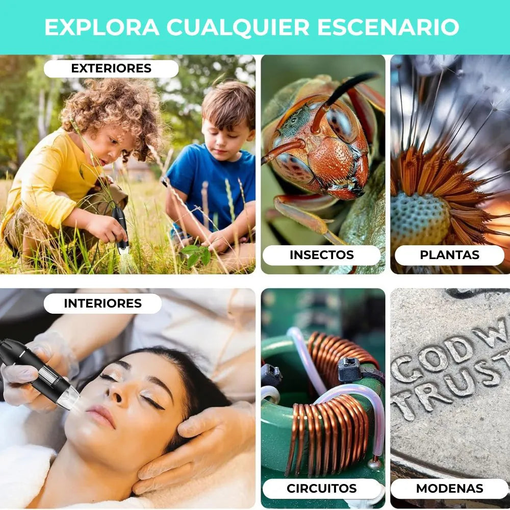 Microscopio Digital para Celular y Computador