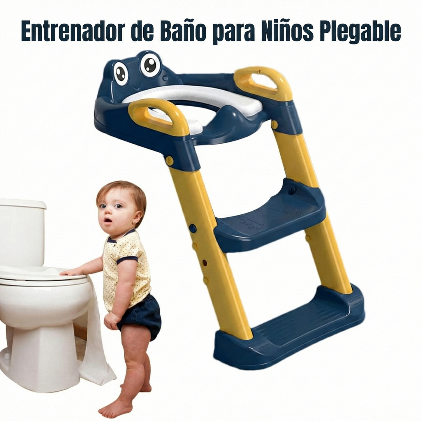 Entrenador de Baño para Niños Plegable