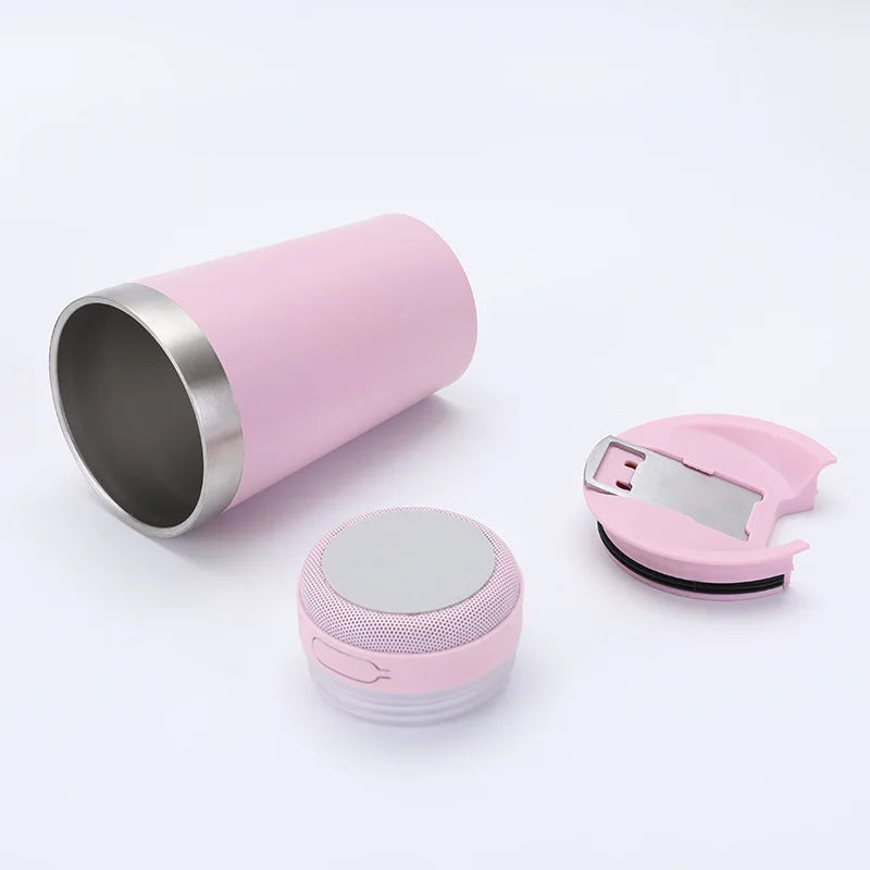 Termo Musical Bluetooth con Aislamiento Térmico