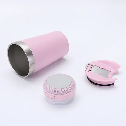 Termo Musical Bluetooth con Aislamiento Térmico