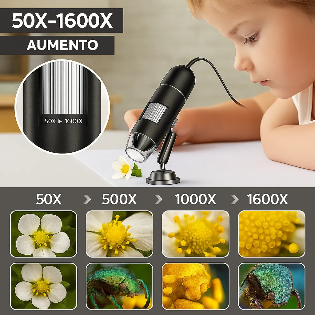 Microscopio Digital – Explora y Descubre