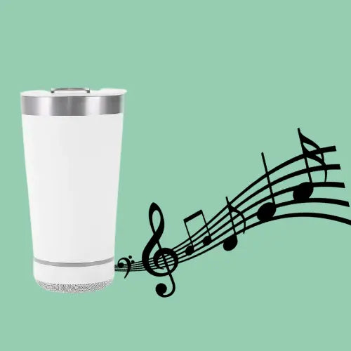 Termo Musical Bluetooth con Aislamiento Térmico
