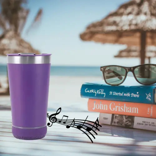 Termo Musical Bluetooth con Aislamiento Térmico