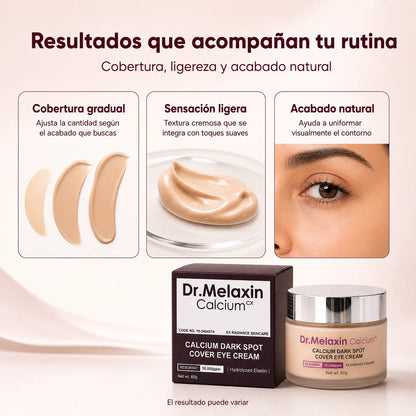 Resultados de uso de Dr. Melaxin: cobertura gradual, sensación ligera y acabado natural