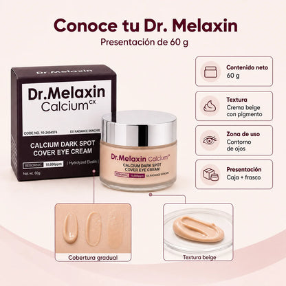 Presentación de 60 g y especificaciones verificables de Dr. Melaxin